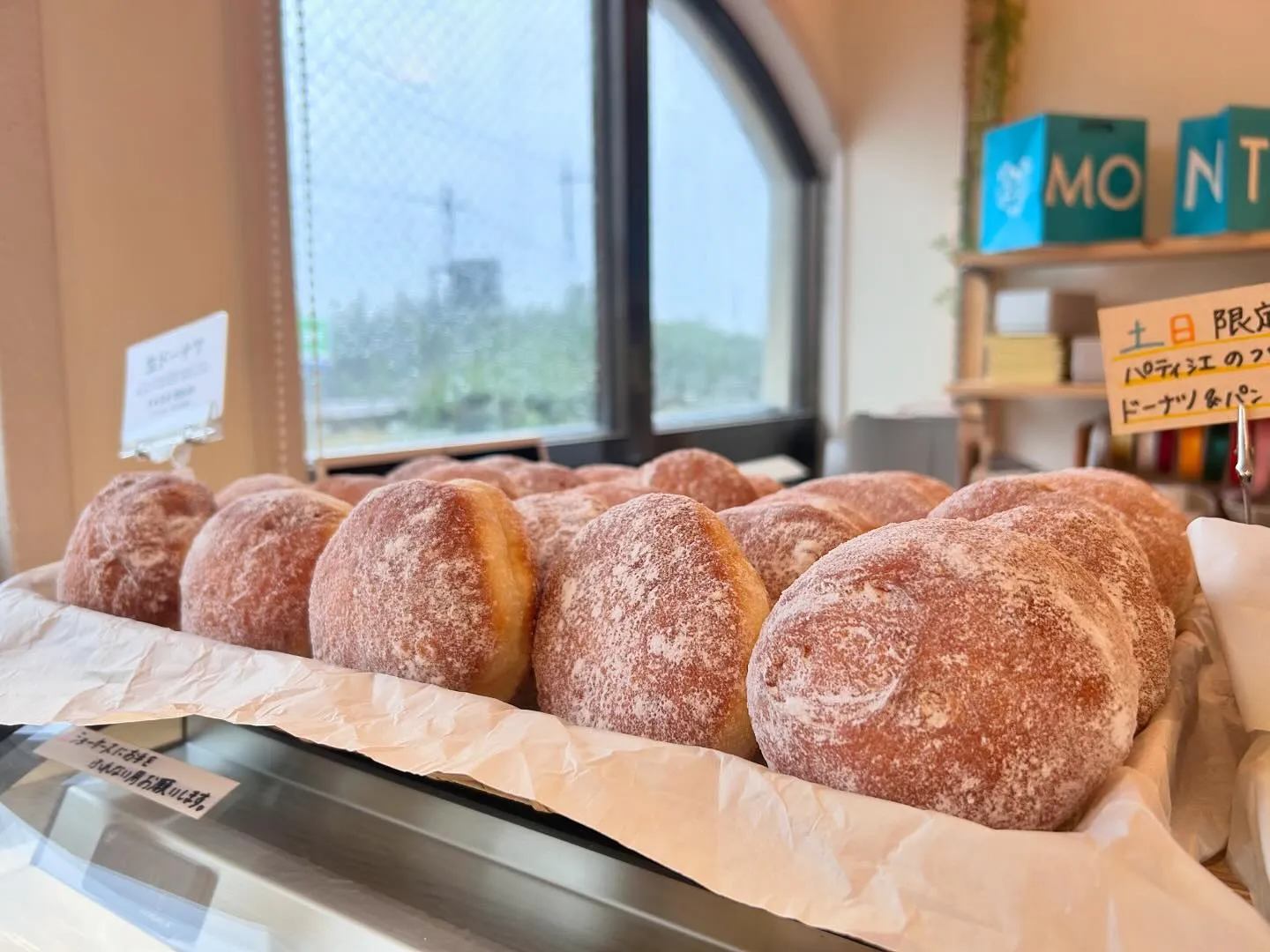 今日は生ドーナツたくさんあります🍩